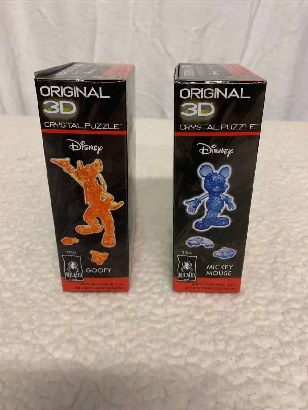 Disney 3D Crystal Goofy & Mickey Mouse Puzzles NEW original 3D Bepuzzled Puzzles